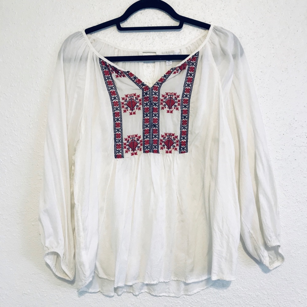 Charming Charlie’s Woman’s Embroidered Blouse